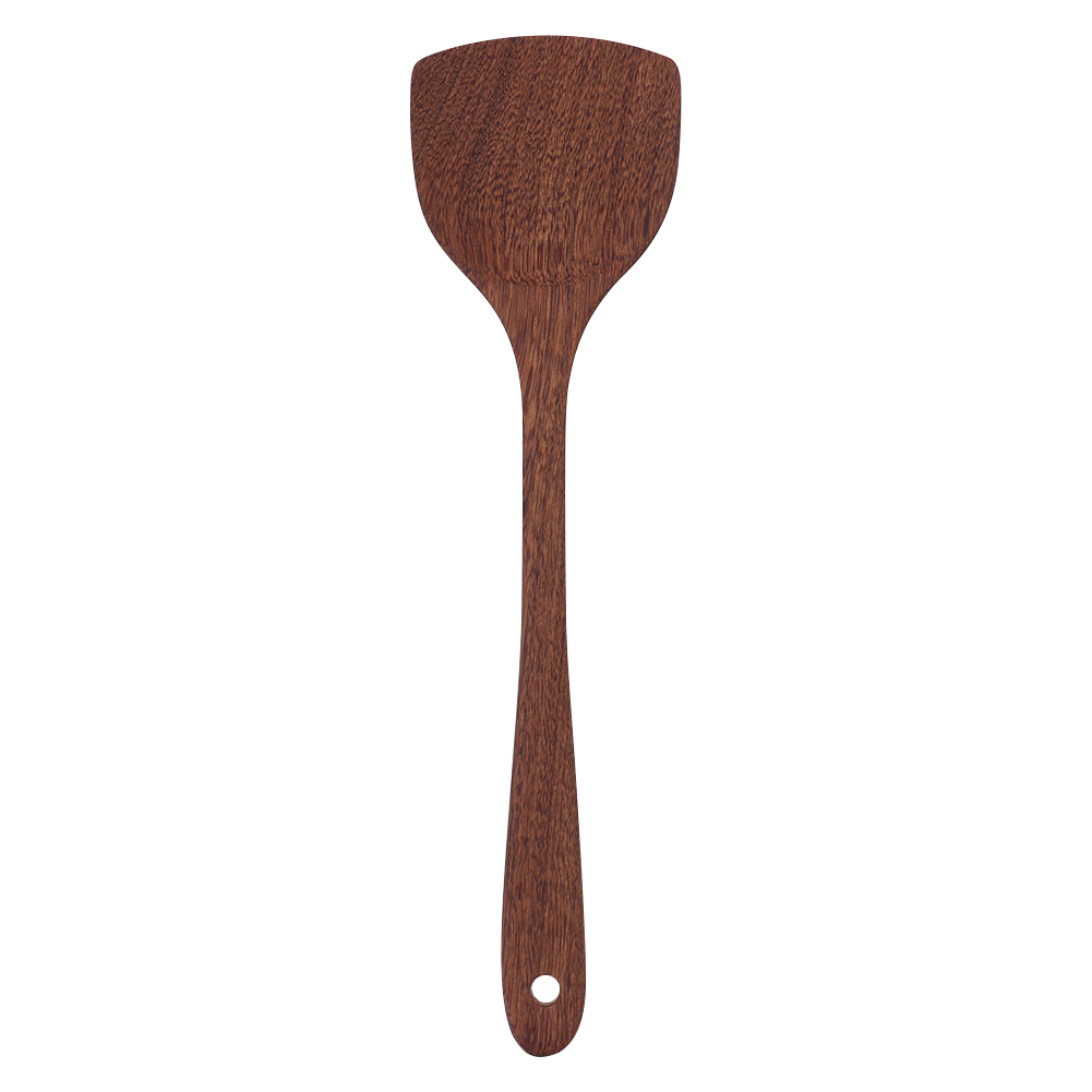 

Wenge Turner Wooden Non-Stick Spatula Shovel Kitchen Cooking (34 Flat, 501 Original