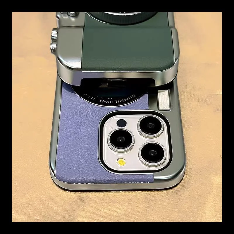 iPhone all-in-one camera photo-taking phone case
