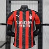 2025/2026 Player Version AC Milan Home Soccer Jersey 1:1 Thai Quality