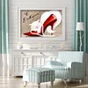 uk.everydayedeals (Limited Stock)Diamond Painting - Full Square - High Heels Cat
