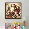 Santa Claus Carrying Gifts-11CT Stamped Cross Stitch 45*45cm/17.72*17.72in tapestrymarket