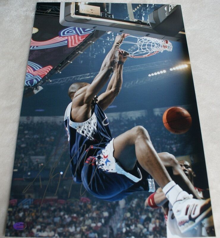 Dwight Howard Sgc Authentic Signed 12x19 Photo Poster painting Autograph