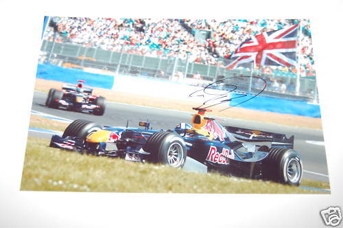 David Coulthard Hand Signed Photo Poster painting 12x8.