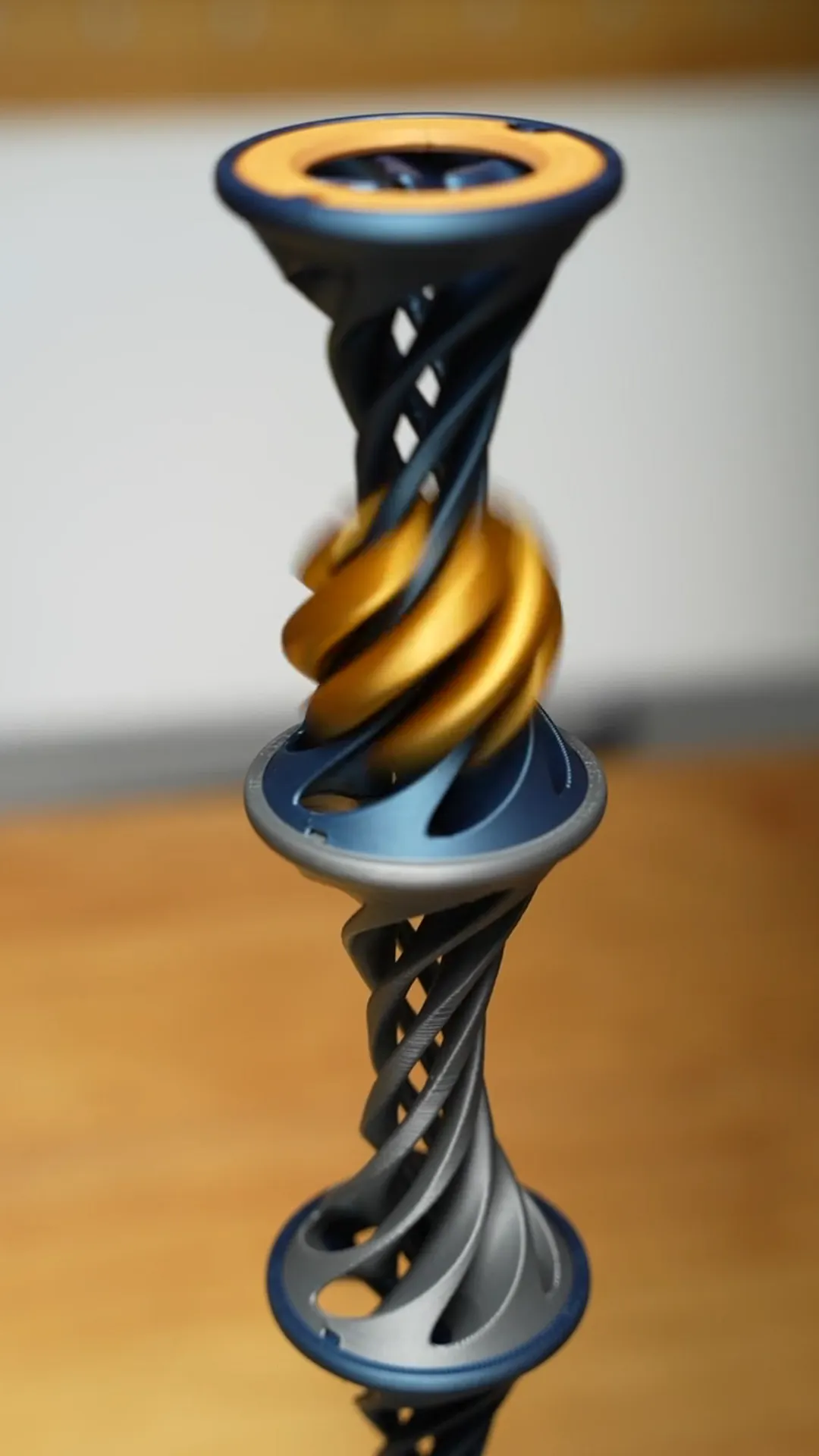 New 3D printed spiral toy decompression three-dimensional ejectable ...