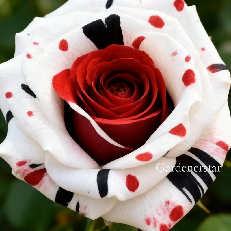 20pcs Rare Purple and White Twin Rose Seeds - Captivating Garden Contrasts