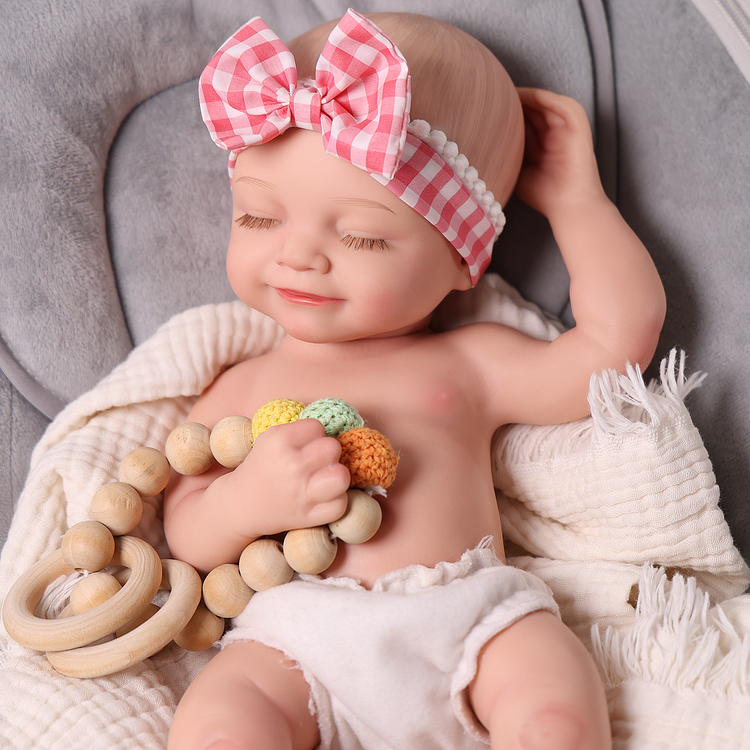 Babeside Cookie 12"/16" Realistic Silicone Sleeping Baby Little Infant Girl in a Wonderful Dream