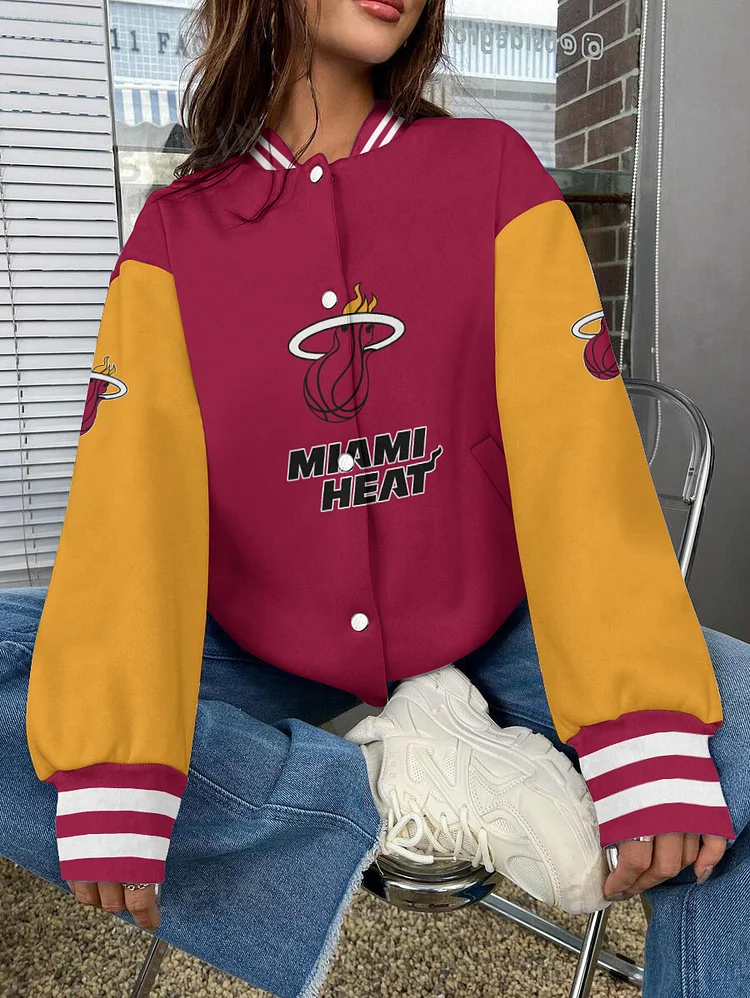 Miami Heat Limited Edition Full-Snap Casual Jacket