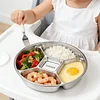 304 Stainless Steel Deepened Five-Compartment Steaming Pan