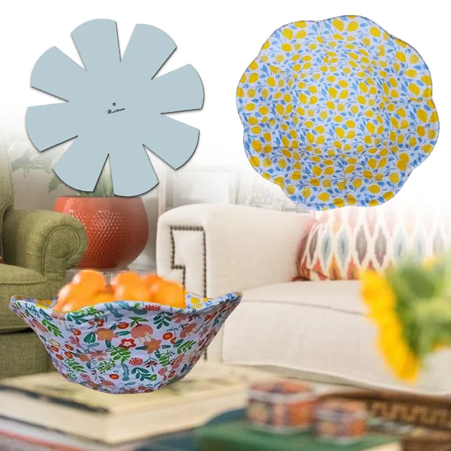 DIY Fabric Bowl Sewing Template & Instructions
