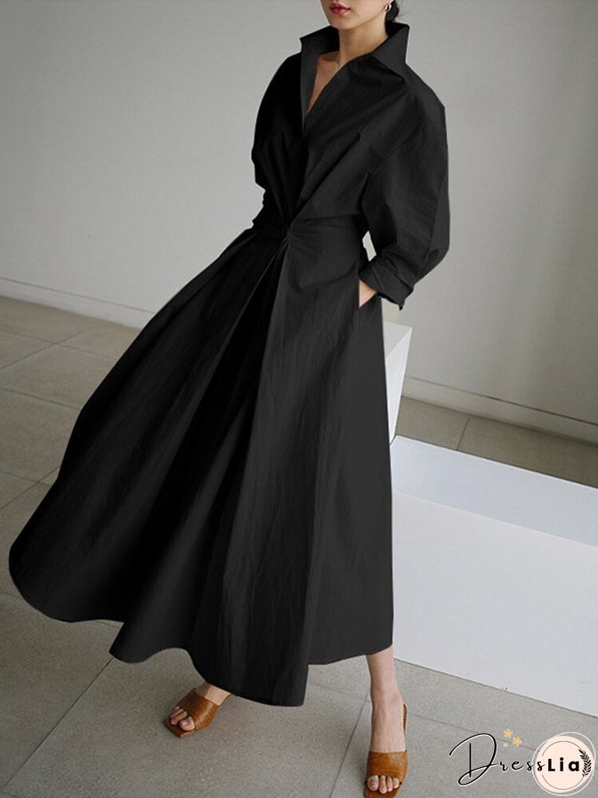 Elegant and Casual winter Dress