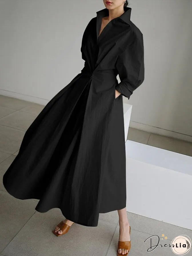 Elegant and Casual winter Dress