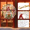 Diamond Painting Christmas Ornament Gnome Window Hanging Kit 9.45x9.45in