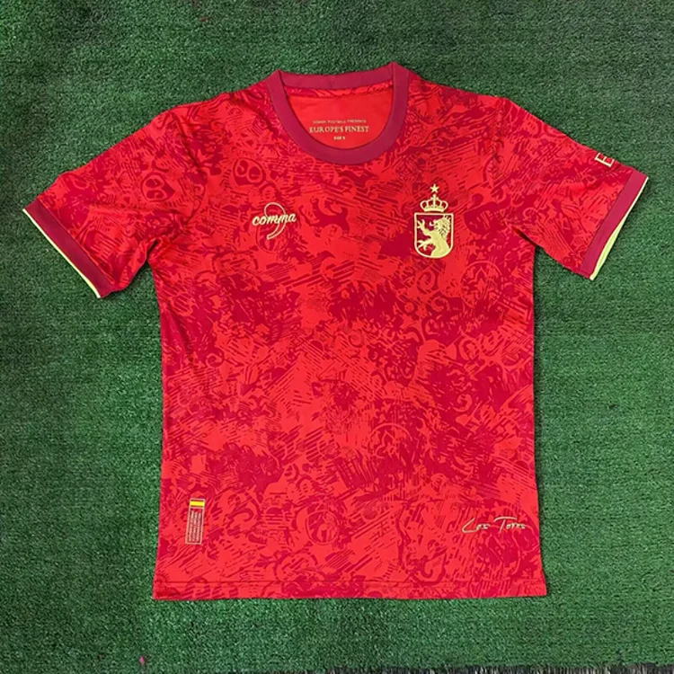 2024 Spain Red Special Edition Football Jersey