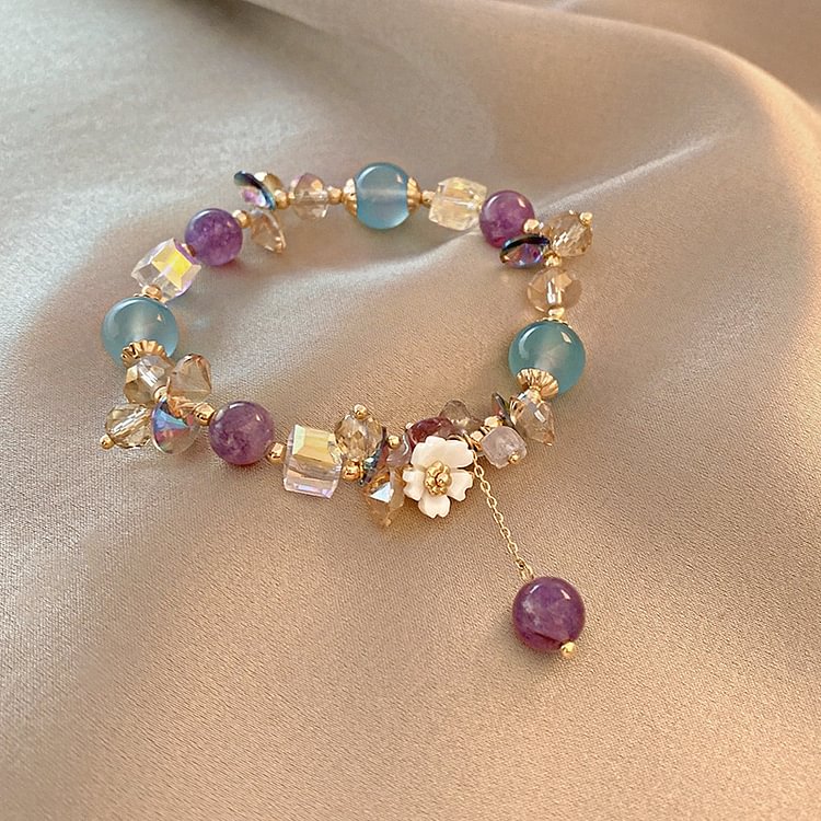 Vintage Purple Crystal Bracelet Bracelet KERENTILA