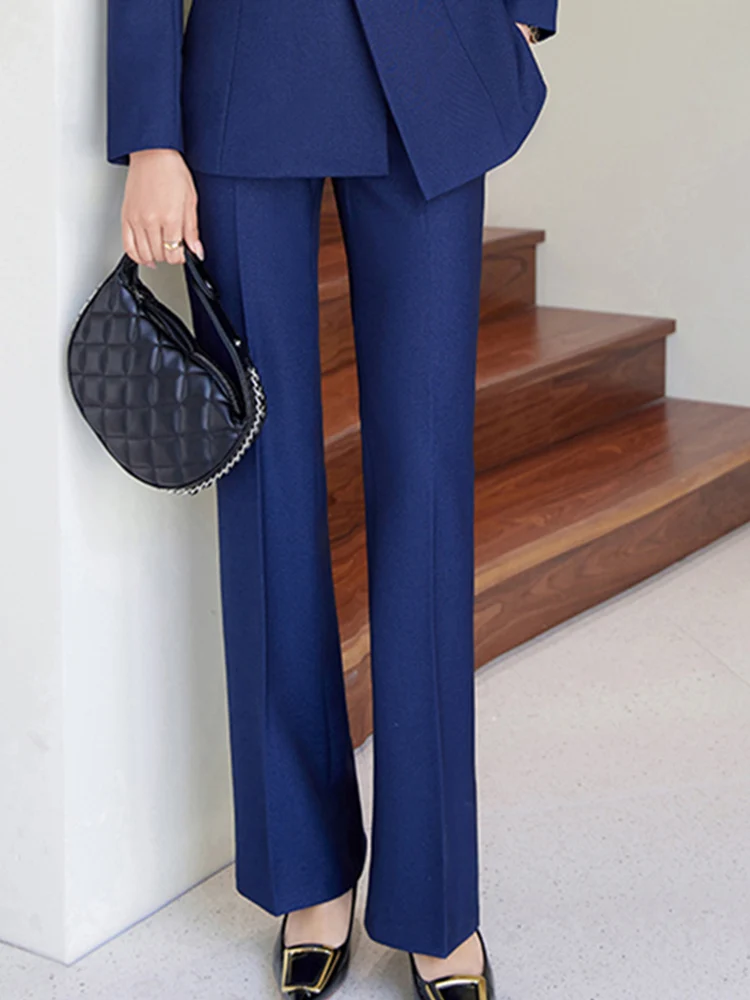 Jaydoz 2025 New All Season Office Ladies Formal Pant Suit for Women Jacket and Trouser Female Business Work Wear 2 Piece Blazer Set