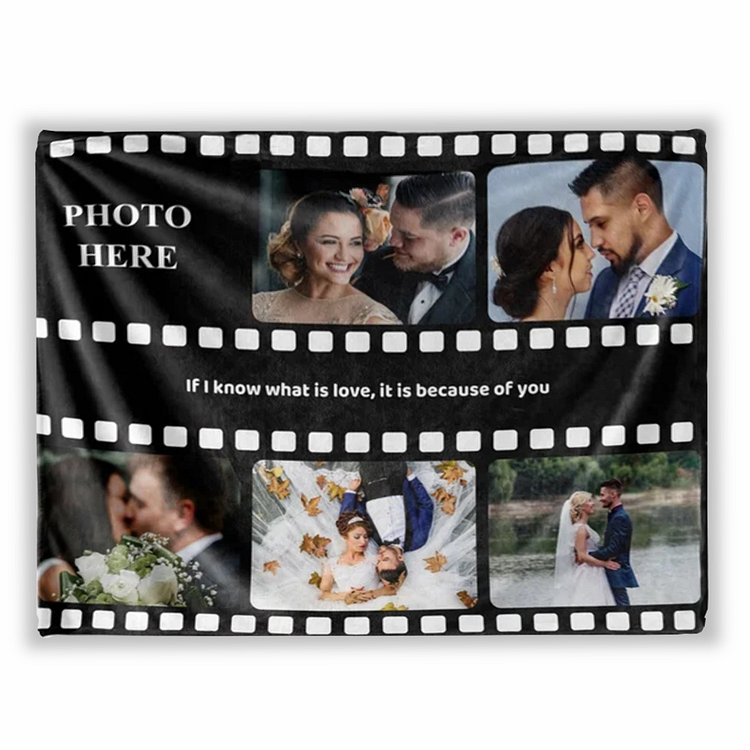 BlanketCute-Personalized Family Blanket with Your Memorial Photo | 11