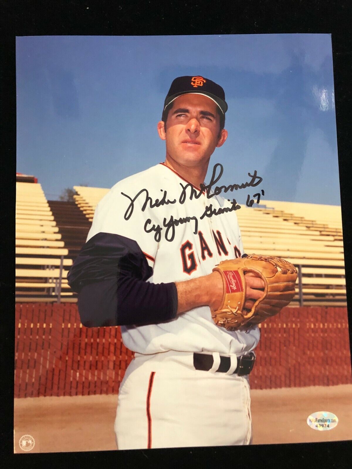 Mike McCormick Signed CY Young 67