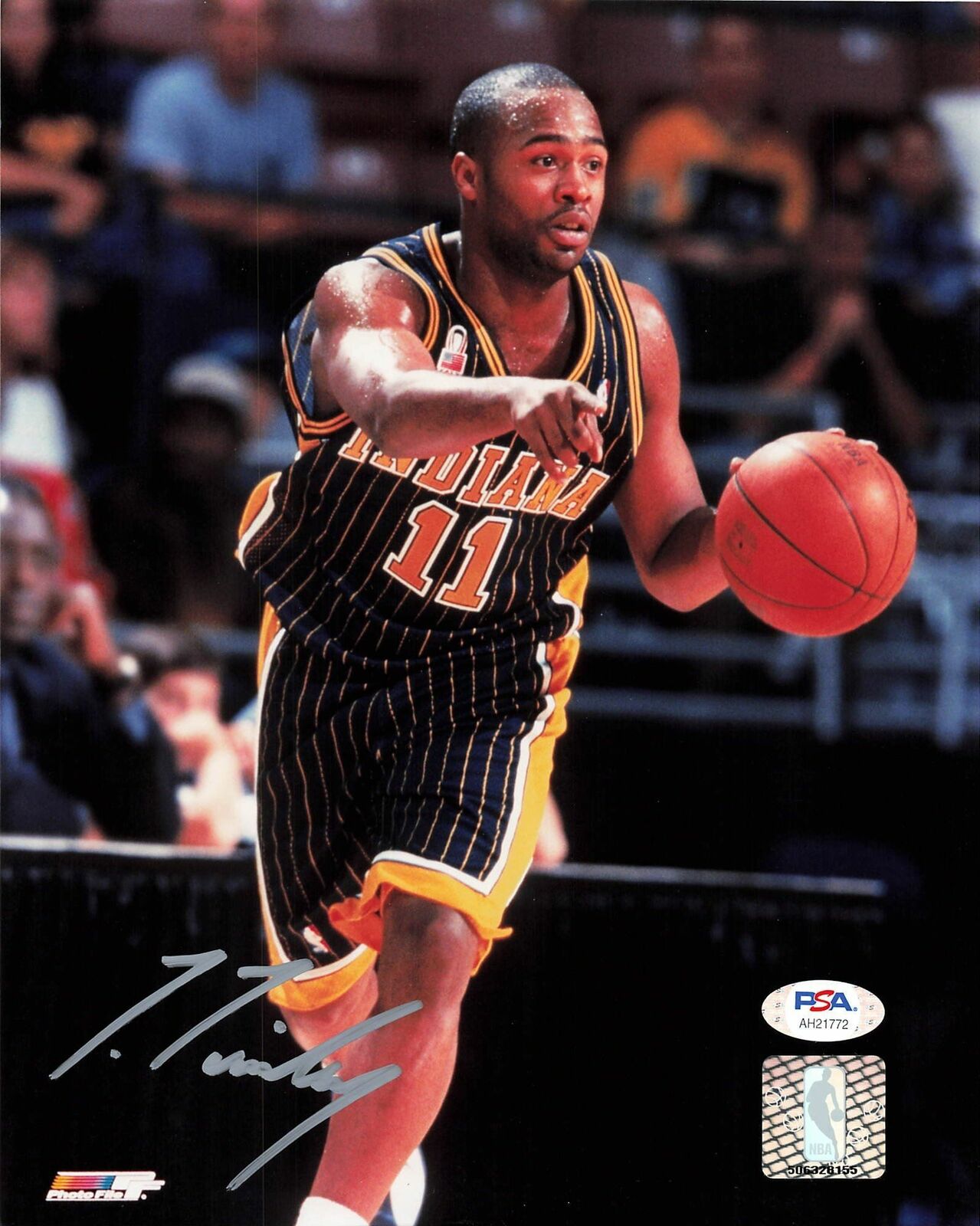 Jamaal Tinsley Signed 8x10 Photo Poster painting PSA/DNA Indiana Pacers Autographed