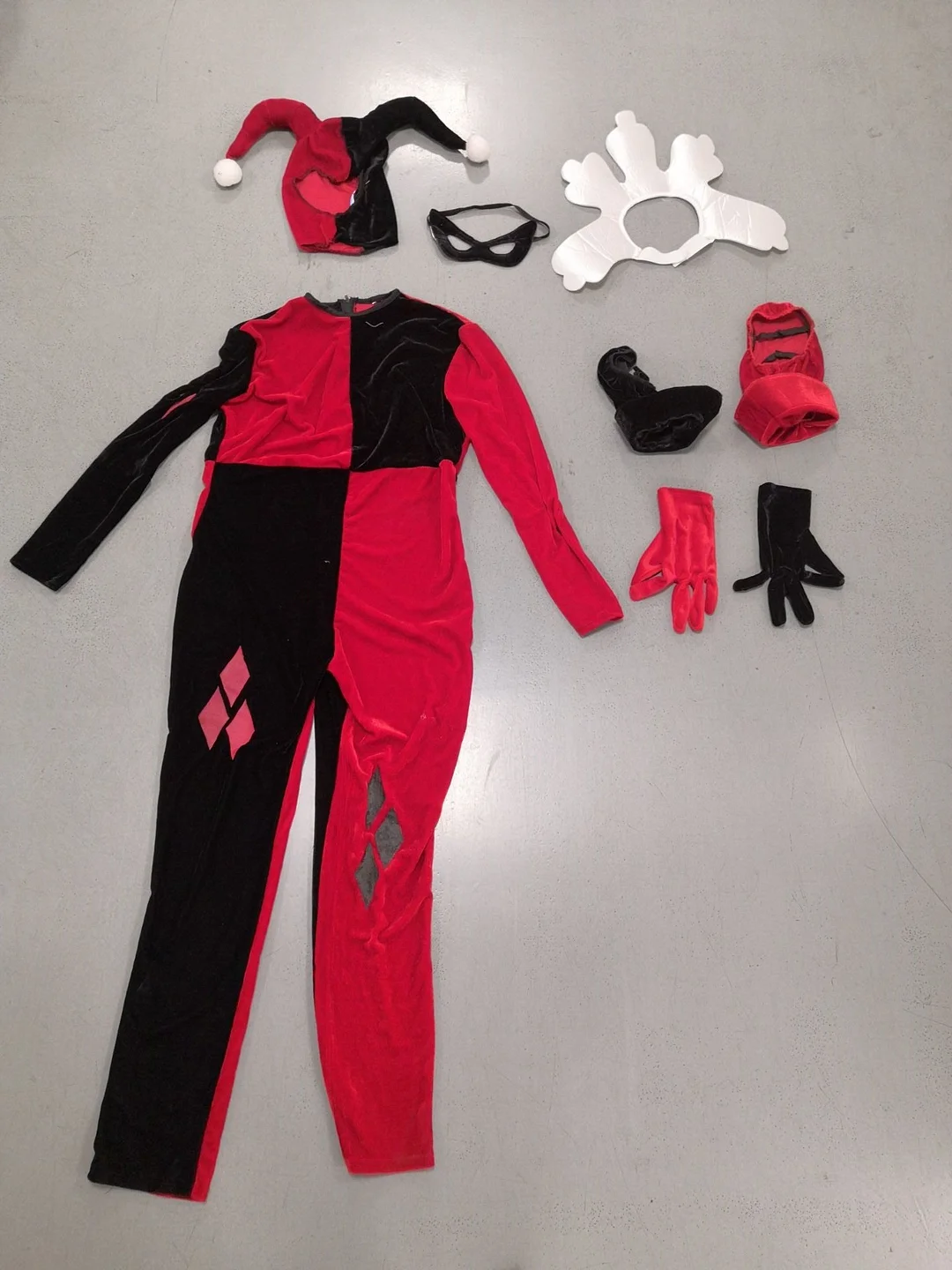 DC Comics Children Size Harley Quinn Cosplay Costume From batman