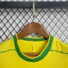 1998 Retro Kids Size Brazil Home Soccer Jersey 