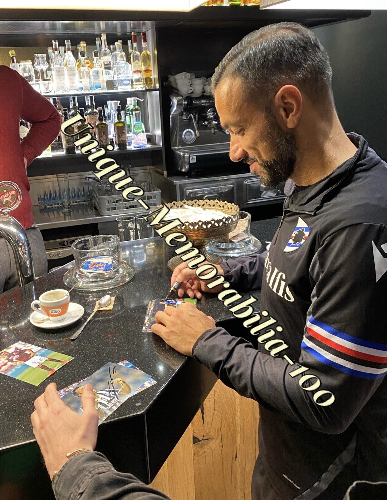 Fabio Quagliarella Genuine Hand Signed Juventus 6X4 Photo Poster painting, Exact Proof, 2