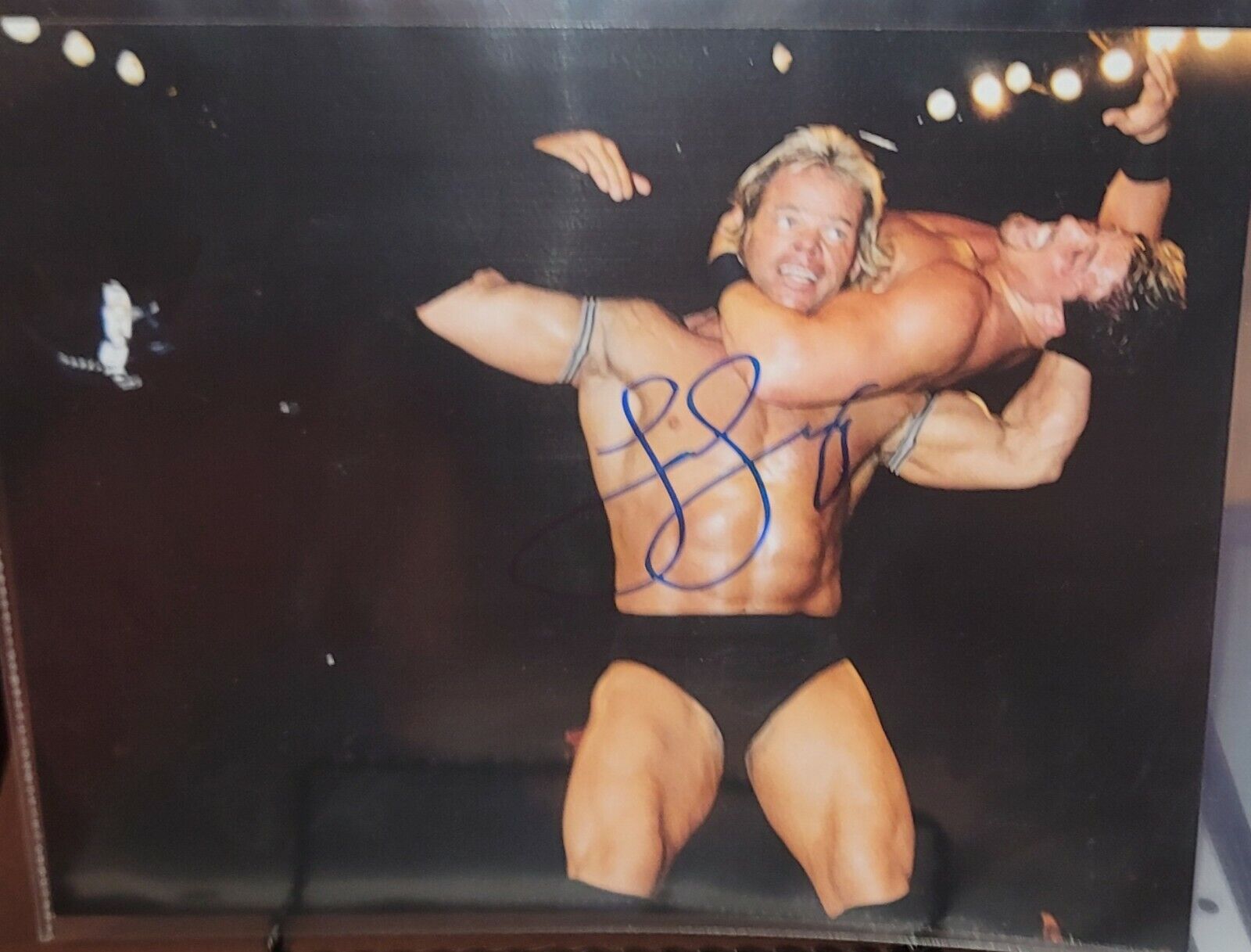 Lex Luger WCW WWE authentic hand signed autographed 8x10