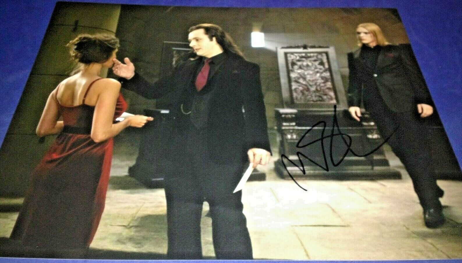 Michael Sheen Twilight Aro Actor Hand Signed 11x14 Autographed Photo Poster painting w/COA