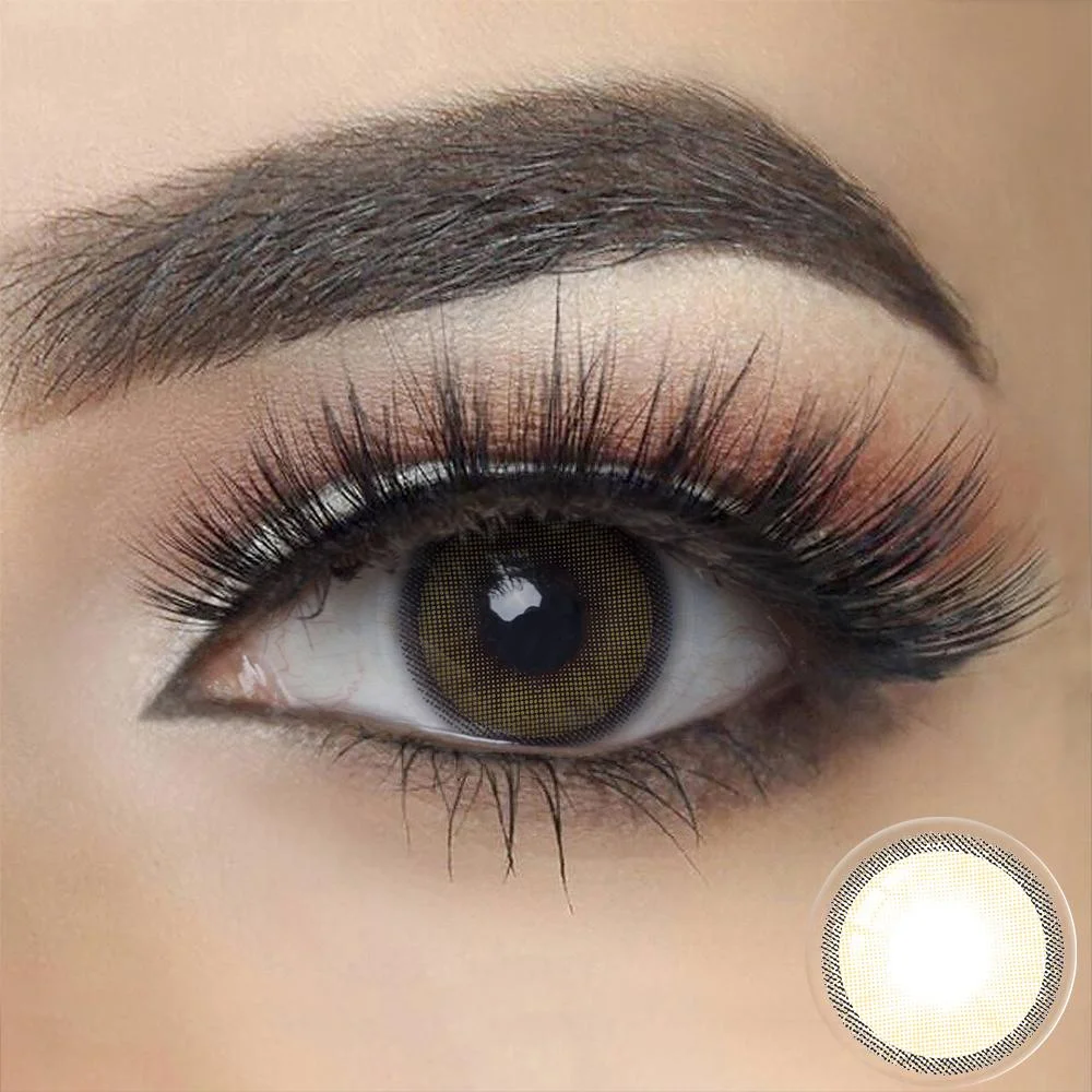 Hidrocharme CRYSTAL YELLOW Colored Contact Lenses