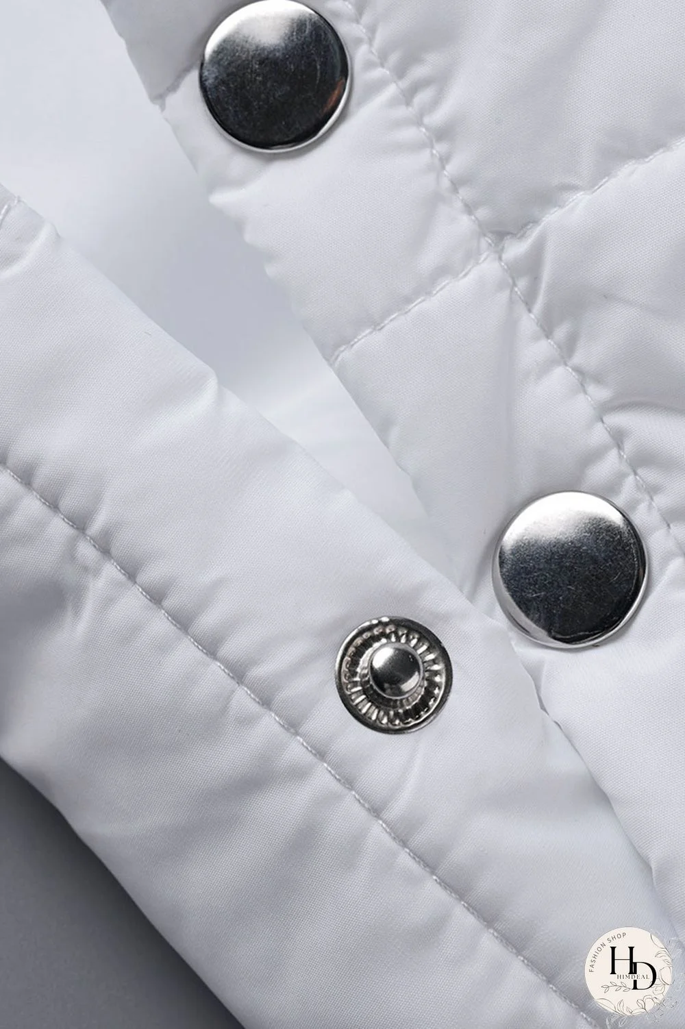 Black Casual Street Solid Patchwork Draw String Buttons Zipper Outerwear