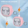 For Samsung Galaxy Buds 4 Pro Protective Cover with Holder Headphone Protective Case Lock Design Anti Drop Wireless Headphone Cover Full-Body Protection Shell
