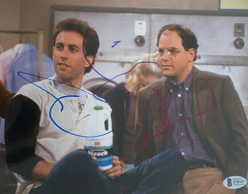 Jason Alexander Jerry Seinfeld signed autographed 8x10 Photo Poster painting beckett COA