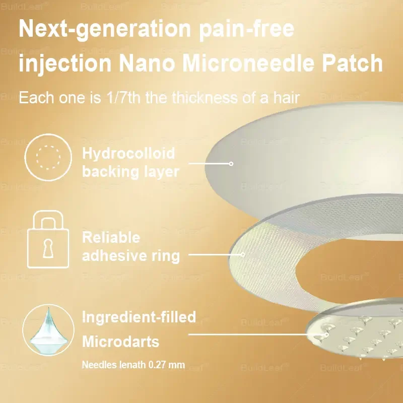 	BuildLeaf&reg; NIDDK-Tirzepatide Slimming & health NANO MICRONEEDLE PATCH