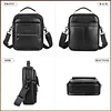 BAIGIO Umh&auml;ngetasche Herren Klein Leder Herrentasche Vintage Schultertasche Handtasche M&auml;nner Tasche Ledertasche M&auml;nnertasche Crossbody Bag f&uuml;r Arbeit Business T&auml;gliches Leben Reise