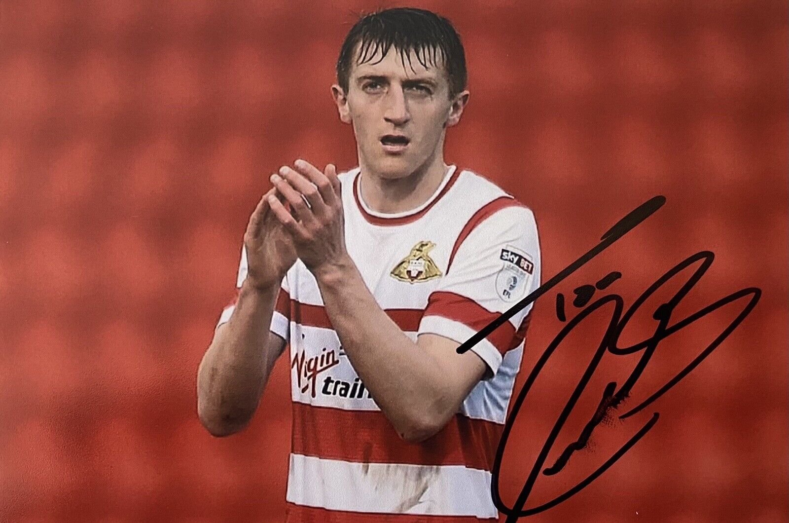 Tom Anderson Genuine Hand Signed Doncaster Rovers 6X4 Photo Poster painting