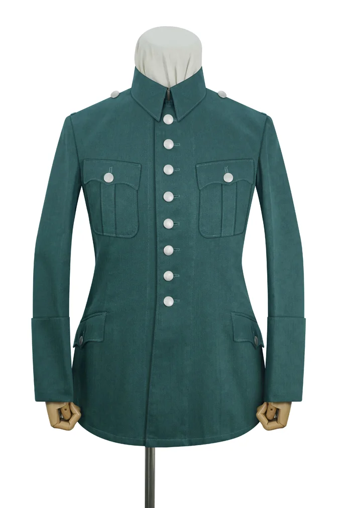   Polizei German M1927 General Officer Summer HBT Service Tunic Jacket German-Uniform