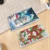 2pcs DIY 5d Diamond Painting Acryl Schmuckschatulle Kit Geschenk für Erwachsene (Schneemann)