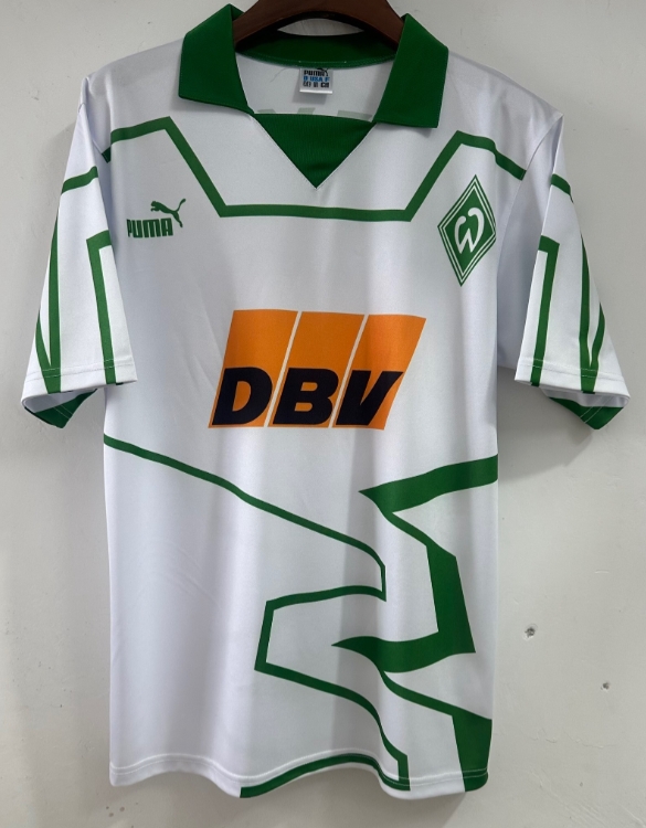 1993 Retro Werder Bremen Home Football Jersey
