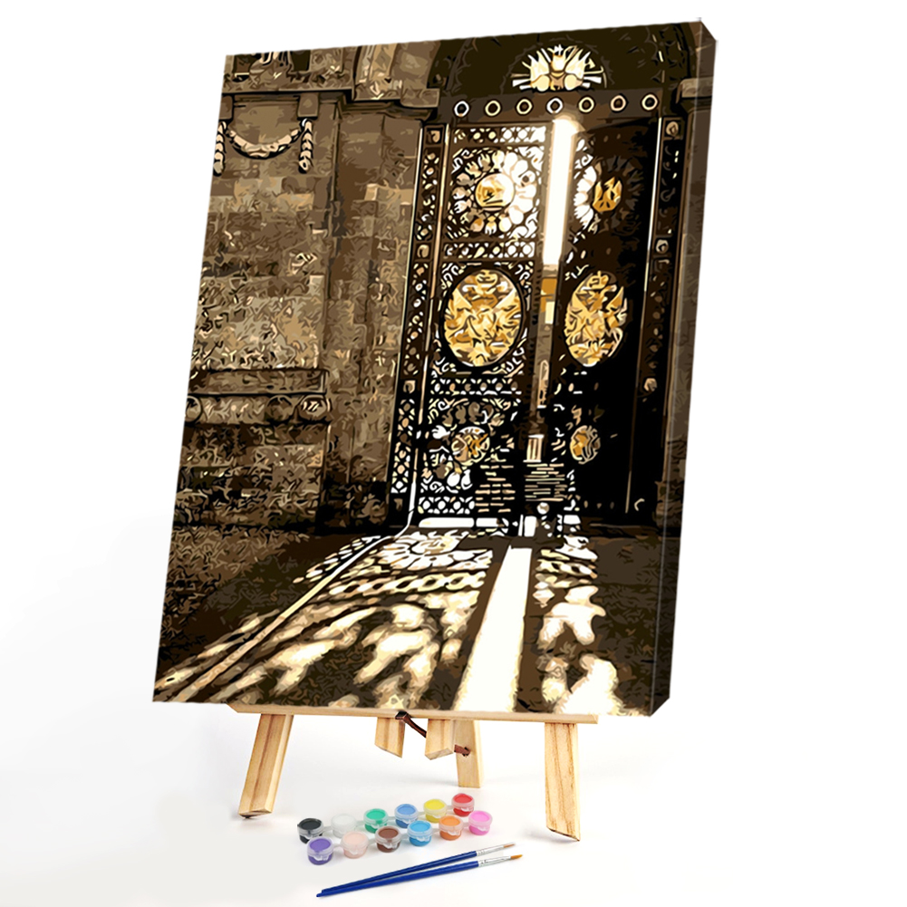 

40*50cm - Paint By Numbers - Door, 501 Original