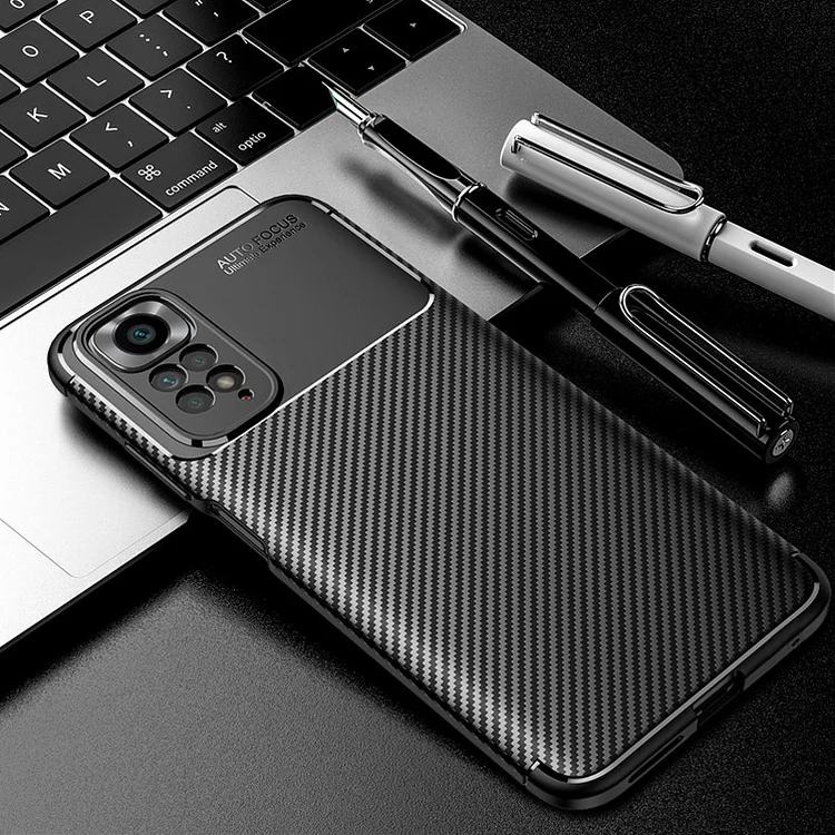 Carbon Fiber Pattern Cover For Xiaomi Redmi  Etrgadget- Smartphone Cases & Covers | Accessories