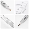 Resin Diamond Painting Point Drill Pen with 4 Various Tips Painting Arts 5D Point Drill Pen Diamonds Art Points Drills Pens for Nail Arts Rhinestone Decorations Cross-Stitch (White)