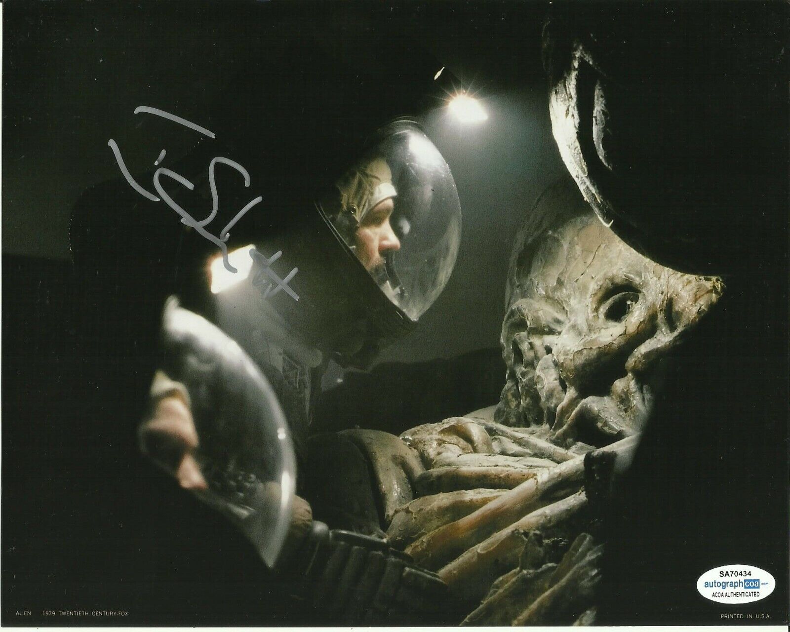 TOM SKERRITT SIGNED ALIEN Photo Poster painting UACC REG 242 (5) ALSO ACOA CERTIFIED