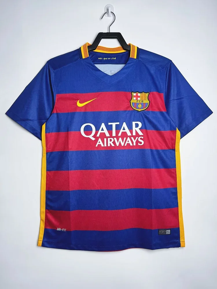 2015-16 Barcelona Home Retro Jersey