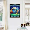Diamond Painting-DIY Full Round Drill Philadelphia Eagle