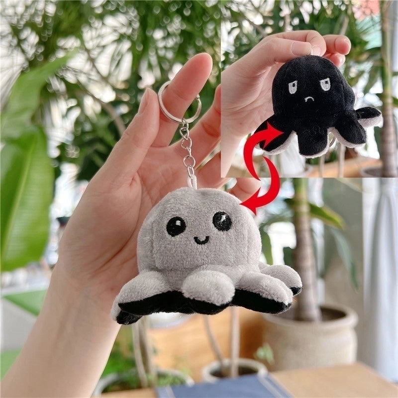 Cute Octopus Pp Cotton Women’s Bag Pendant Keychain