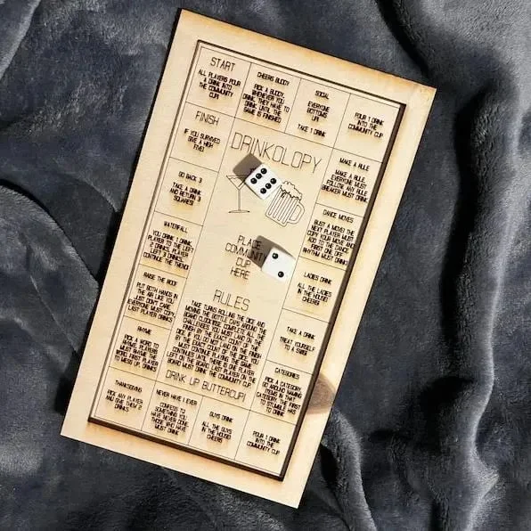 🎲Dice Drinking Game"Don't go home tonight"game&"Drunk wars"game🍻