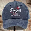 Dodgers Back To Back World Series Champions Hat