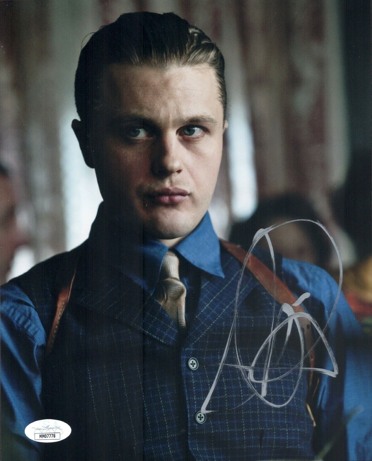 MICHAEL PITT Signed BOARDWALK EMPIRE 8x10 Photo Poster painting Autograph JSA COA