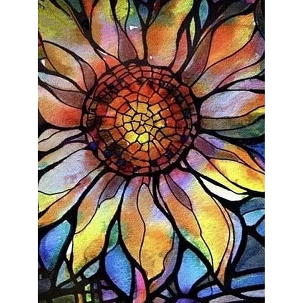 

(Multi-Size) Sunflower - Round/Square Drill Diamond Painting - 30*40CM, Round diamond 30*40cm, 501 Original