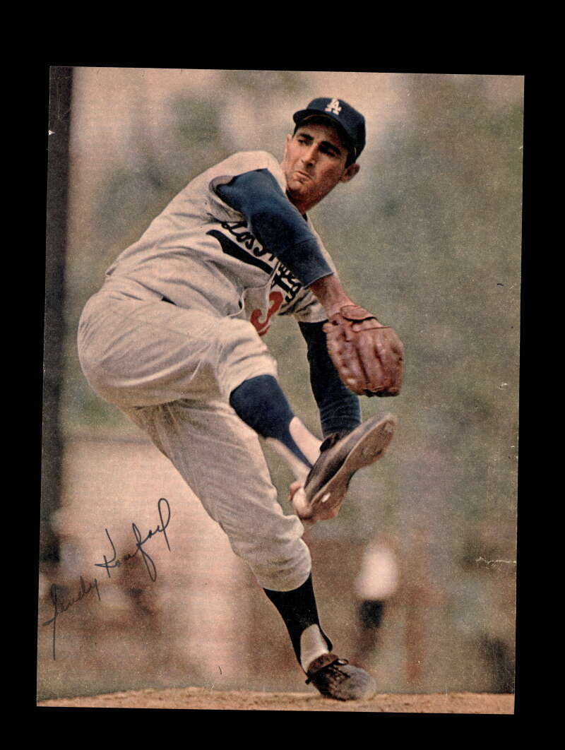 Sandy Koufax PSA DNA Loa Vintage Signed 8x10 Photo Poster painting Dodgers Autograph