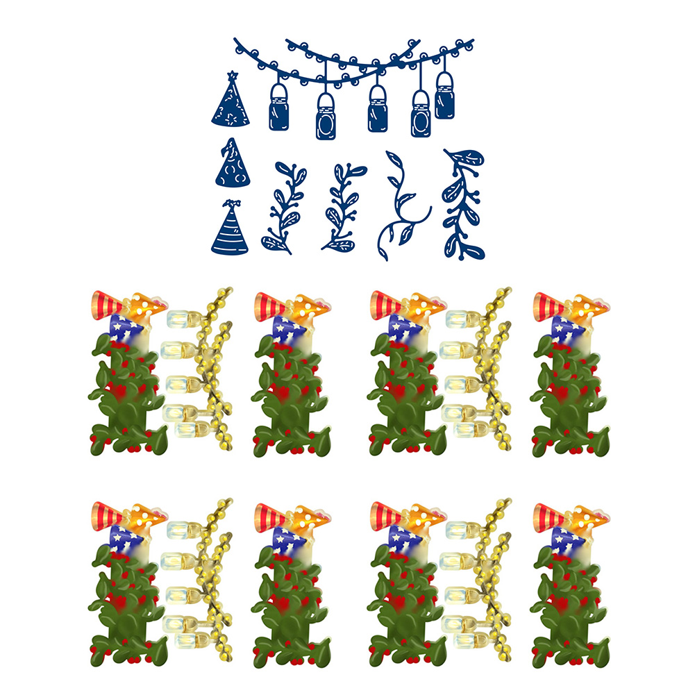 

Holiday Decoration (Cutting Die+Seal) - Paper Craft Cutting Dies, 501 Original